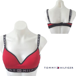 Tommy Hilfiger Seamless Logo Padded Bra Sz L